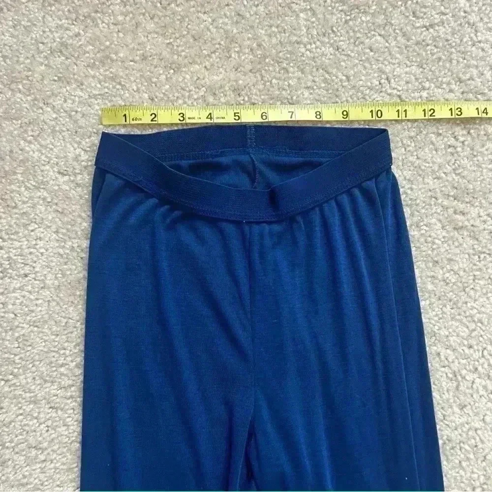 Patagonia Capilene Base Layer Leggings Blue Wm Sz Small Light Weight Polyester